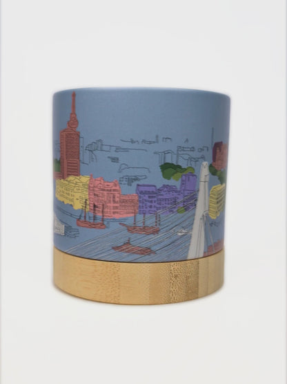 the Port of it All - ceramic planter pot