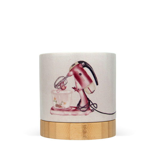 Whisk Taker - ceramic planter pot
